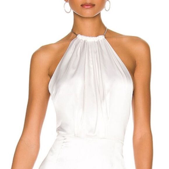 NWT Retrofete Margot Silk Maxi Dress Small Revolve - Picture 3 of 15